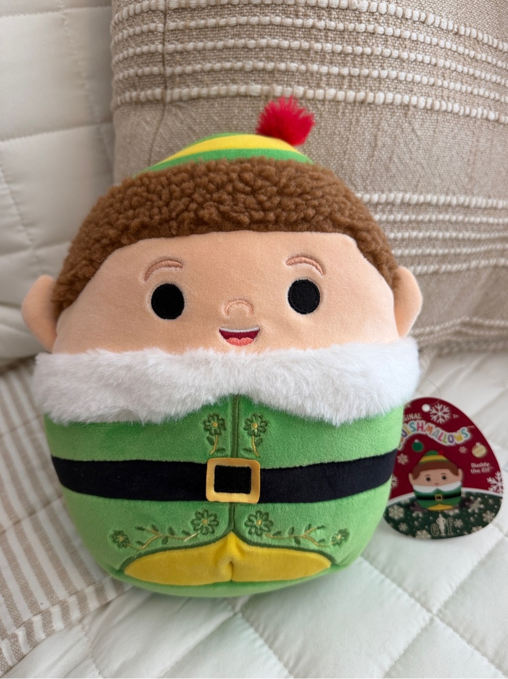 NWT Buddy The Elf Squishmallows Plush